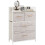 Rustic Chest of Four Fabric Drawers - Black 1