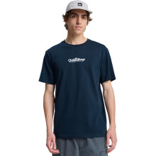 (M, Dark Navy) Quiksilver Mens Fineline Crew Neck Short Sleeve T-Shirt