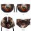 Black Cat Breakfast Teapot Cover Halloween Decor Dustproof 3