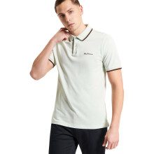(2XL, Light Green) Ben Sherman Mens Signature Pique Short Sleeve Polo Shirt