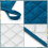 Oven Mitts Heat Resistant Cotton Quilted Blue 6 Pack 2