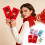 Red Envelopes 3D Embossed Red Gold US Cash Fit 6 Pack 5