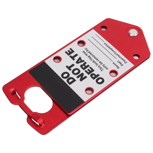 Lockout Hasp Reusable Non-Toxic for Industrial Equipment 1