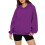 Women's Soft Casual Hooded Sweatshirt Lightweight Pullover 4