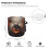 Black Cat Breakfast Teapot Cover Halloween Decor Dustproof 4