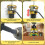 6-Piece Countersink Drill Bit Set, Pre-Drilling and Countersinking in One Step, with Depth Stop, 1/4 Inch Hex Shank 7