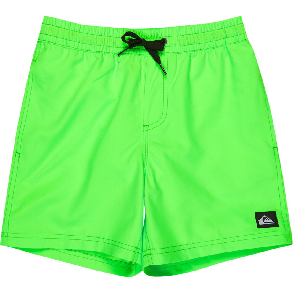 Photos - Swimwear Quiksilver   Kids Everyday Volley 14" Swim Shorts (XS, Green Gecko)