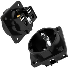 EU Schuko Power Socket Wall Plate 86mm X 86mm AC Power Receptacle 250V 16A Wall Outlet Panel