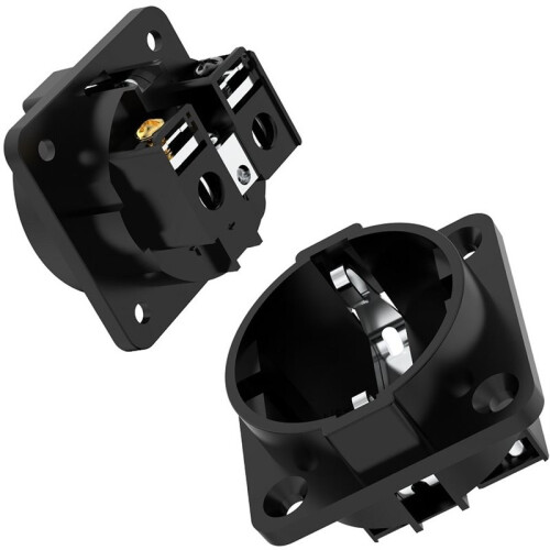 EU Schuko Power Socket Wall Plate 86mm X 86mm AC Power Receptacle 250V 16A Wall Outlet Panel