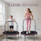 40" Foldable Fitness Trampoline Rebounder with Handle, Pink 6