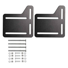 2pcs Bed Frame Brackets Adapter for Headboard Extra Heavy Duty Bed Modification Plate with Hardware