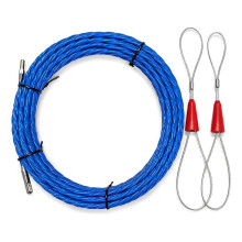 Fischband Kabelzieher Kit Duct Rodder Flexibler Drahtzieher mit Schwenkbarem Kopf für Wandkanäle Deckenverkabelungsarbeiten