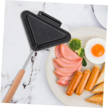 Double-Sided Sandwich Grid, Outdoor Grill, Camping Grill, Easy and Quick Breakfast Tool, Easy to Clean and Use