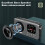 Rádio FM Portátil com Alarme, Rádios Relógio, Gravador, Tela IPS de 2 Polegadas, Reprodutor de Vídeo MP3, Caixa de Som  8G 1
