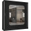 MN Furniture (Black, 203cm)  Sliding Door Wardrobe with Mirror 2