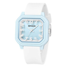 Sanda 5ATM Womens / Girls 3D Display Square Sports Quartz Waterproof Watch