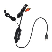RCA AV Naar -Compatibele Converter AV Naar HD RCA Converter AV/CVSB L/R Video Box -Compatibele Converter Ondersteunt NTSC