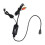 Conversor RCA AV para  Compatível Conversor AV para HD Conversor AV/CVSB L/R Caixa de Vídeo Conversor Compatível com  Suporte NTSC 4