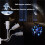 Star Projector Night Light USB Projection Lamp Adjustable Brightness LED Ceiling Projection Lamp 12 Slides 6