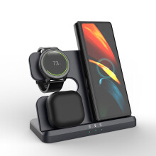 3in1 Wireless Charger Station For Samsung Galaxy Watch Ultra 8 7 S26 S25 Z Flip7
