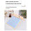 Wool Blending Board Wooden Backing Yarn Board Includes 2 Dowel Rods for Easy Drafting & Rolag Removal. 3