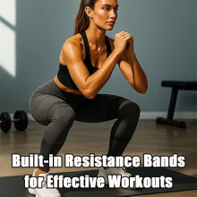Women's High Waisted Resistance Band Leggings