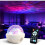 Water Reflection Night Light Projector with Remote Control, Adjustable Color, Brightness and Movement Speed 3