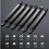BAOLIAN High Quality Ratchet Screwdriver Set with Multifunctional Inner ForCROSS Shaped Triangular Plum Blossom Shaped Screwdriv 6