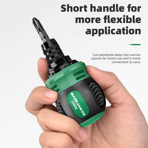 BAOLIAN High Quality Ratchet Screwdriver Set with Multifunctional Inner ForCROSS Shaped Triangular Plum Blossom Shaped Screwdriv 2