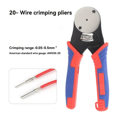 For Deutsch  Crimp Tool 12/16/20 Connector Tool 4 Way Indent 8 Impression Type Closed Crimper Pin Crimping Tool C 2