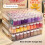 Large Capacity Bean Storage Box DIY Assembly Storage Box for Beans 54 Colors Storage Bottle Set Modern Simple Style 5