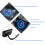 Motorcycle Digital Speedometer for Yamaha NMAX 2023 Black 3