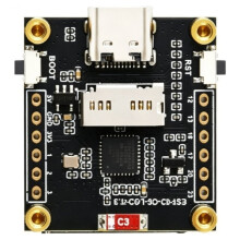 Scheda di Sviluppo LCD ESP32-C6 con Display da 1,3 Pollici 1,3 Pollici 240x240 Schermo ST7789 TV Porta QST LVGL per