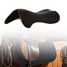 Honeycomb Silicone Saddle Pad - Breathable Shock-Absorbing Cushion, Anti-Slip Horse Back Pad, Equestrian Riding