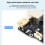 Waveshare PCIe to M.2 Multifunctional Adapter Board RTL8125 2.5GbE Ethernet Controller 4K Output for Raspberry Pi 5 3