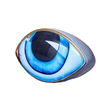 Eye Statue Lucky Eye Figurines Decor Ceramic Crafts Desktop Ornaments Living Room Decoration Gifts A