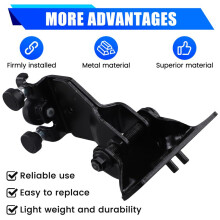 Car Center Sliding Door Rail Pulley for Caddy 5V SB 2020-2025 Sliding Door Center Guide Left 2K7843303A 2K7843303B
