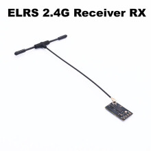 ELRS 2.4G Receiver RX Crossover Receiver Model FPV ExpressLRS with T Type Antenna Support Wifi Upgrade Drone