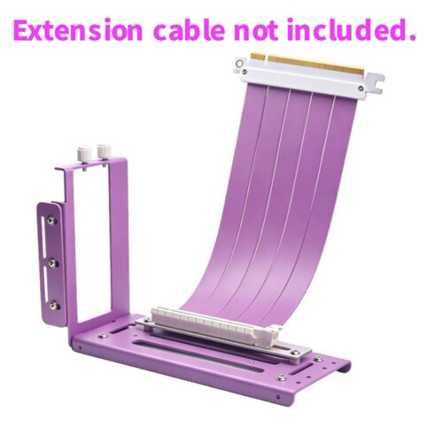 Vertical GPU Mount Bracket Dual Slots  Card Steering Holder GPU Dock External GPU Docking Station 1