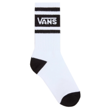 (9.5K - 13 UK, White/Black) Vans Kids Drop V Logo Crew Socks
