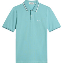 (3XL, Turquoise) Ben Sherman Mens Signature Pique Big & Tall Short Sleeve Polo Shirt