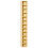 204 CD Tall Narrow Media Storage Tower - Oak Tone 1