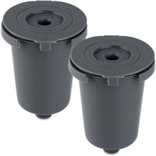 2pcs for SS-RFC HomeBarista Reusable Filters Cup, Compatible with for Single Serve Coffee Makers