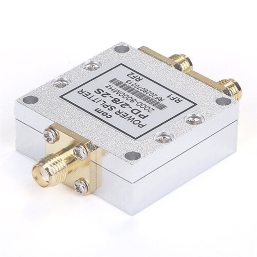 2000-8000MHz SMA Microstrip Power Splitter One Point Two Power Divider 2-8G Microstrip Combiner