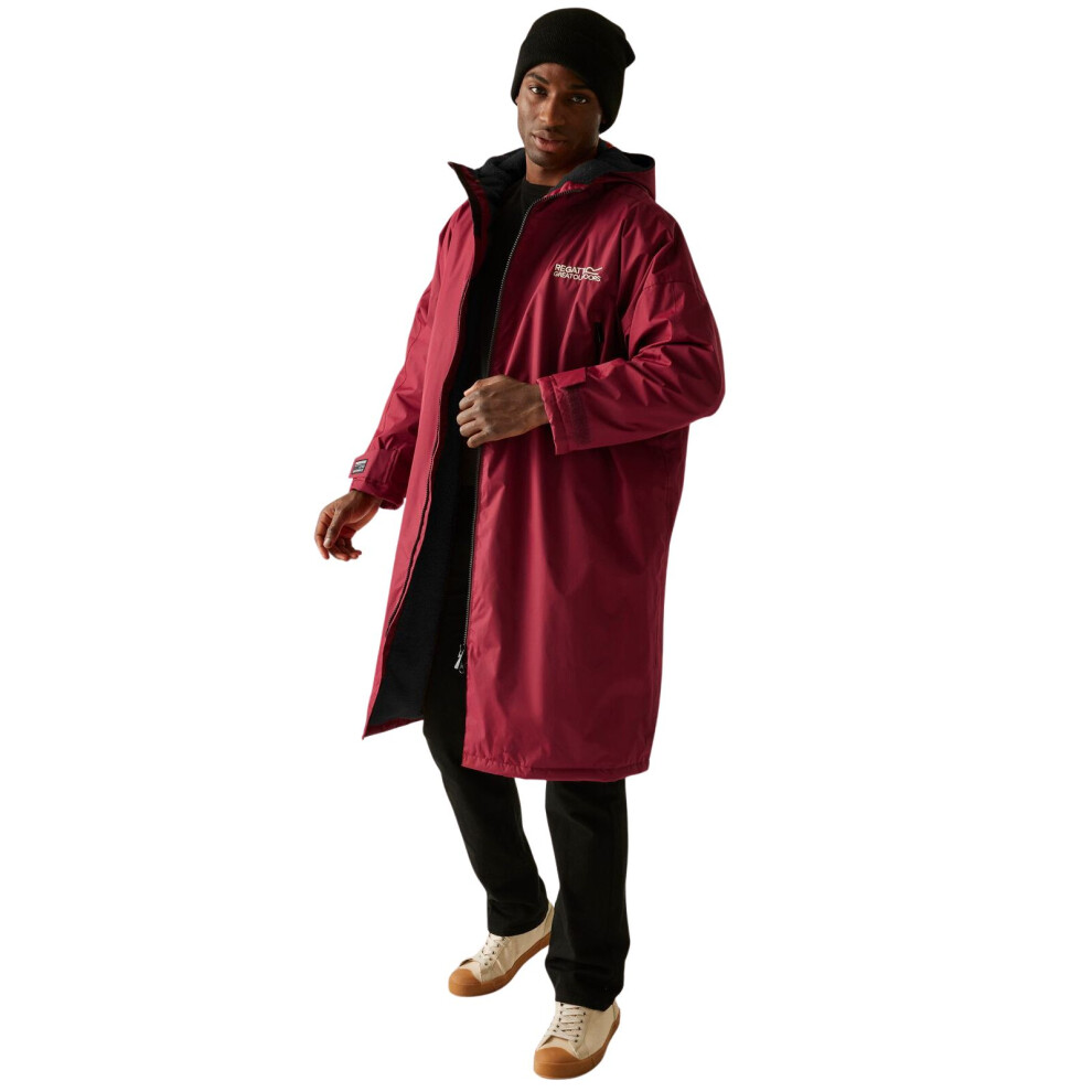 Regatta (Lxl, Dark Maroon) Outdoor Active Unisex Waterproof Zip Beach Surfing Changing Robe
