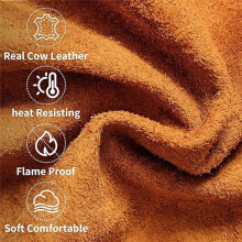 Welding Sleeves, Arm Guards Welding Sleeves Heat & Flame Resistant Arm Protection for Men and Women in Welding Work