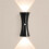 Motion Sensor Wall Light - Wireless Rechargeable Magnetic Sconce with 3 Color Modes for Home White 5