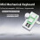 Hot-Swappable  Gaming Keyboard RGB Wired USB Multi-Combination/Multi-Media Gaming Custom Shortcut Keyboard Black 5