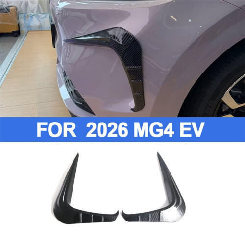 Front Bumper Side Winglet Trim for MG4 2026 EV Front Lip Canard Decorative Cover Exterior Accessories 1