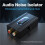 Ground Loop for RCA Audio Isolator Multi Functional Soundproofing Device Sound Denoising Device Stage Microphone More 6